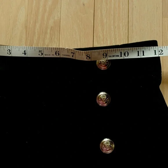 Maje High Waisted Mini Black Pencil Skirt XS unworn - Picture 4 of 9